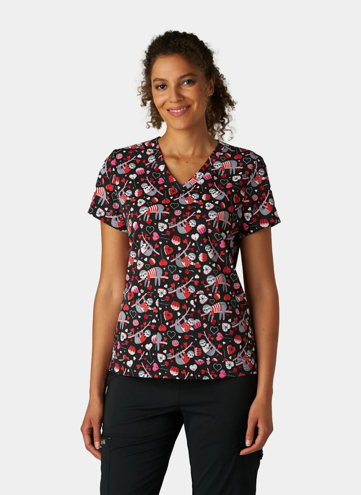 Women's Print Scrub Tops